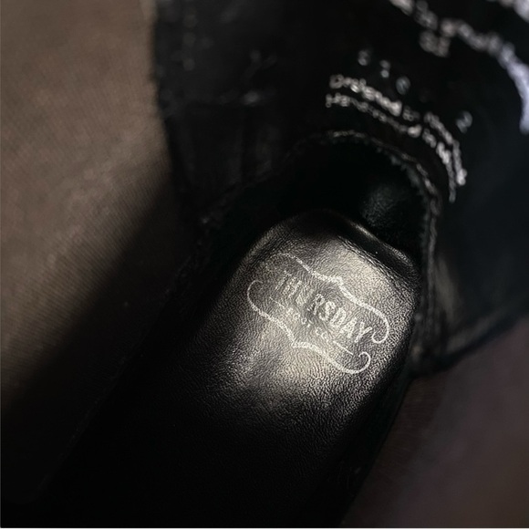 THURSDAY DUCHESS Chelsea Boots in Glazed Ginger Sz 5 - Picture 9 of 13